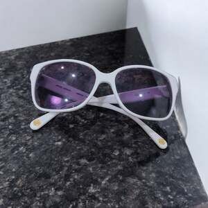 Henri Bendel White Sunglasses